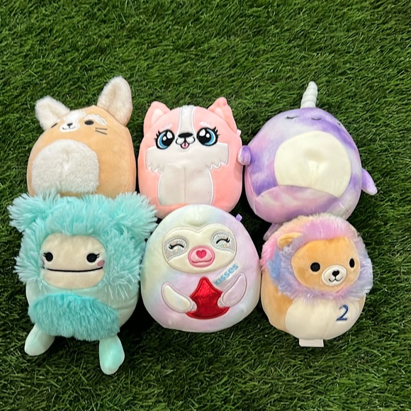 Squishmallows - 5” Plush , Set of 6 - Picture 1 of 6